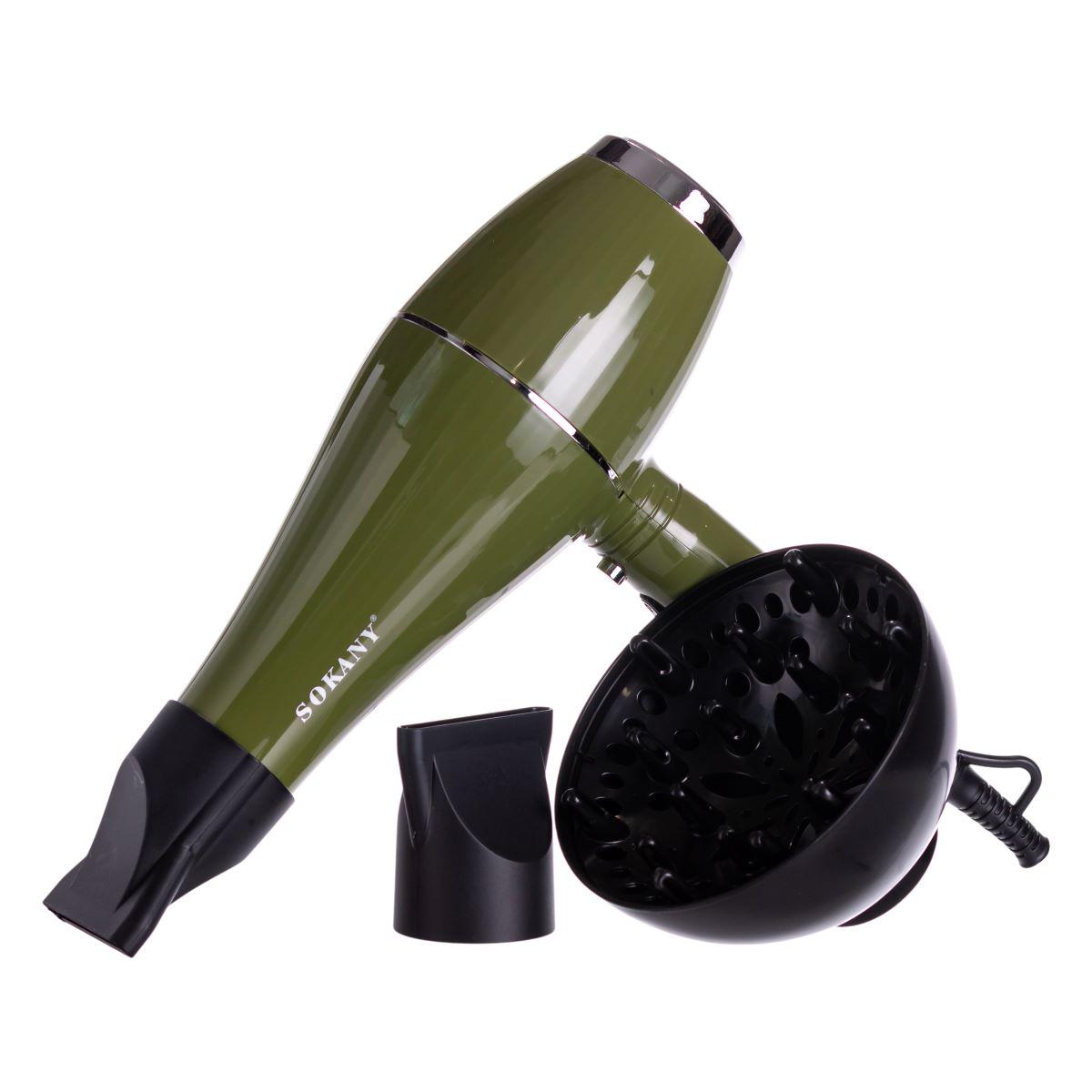 Фен для волос Sokany SK-14006 с концентратором 2000 Вт (7410) - фото 4 Фен для волос Sokany SK-14006 с концентратором 2000 Вт (7410) - фото 4