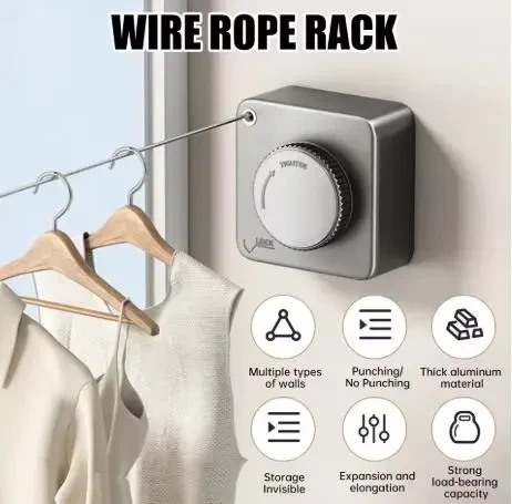 Сушарка для білизни з висувною мотузкою 4,2 м до 20 кг (5971) - фото 3 Сушарка для білизни з висувною мотузкою 4,2 м до 20 кг (5971) - фото 3