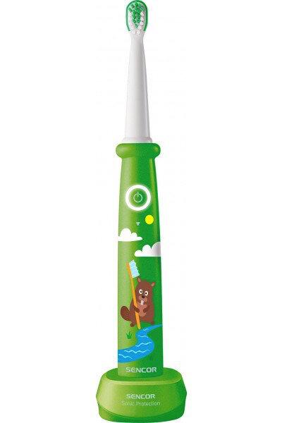 Зубная электрощетка SENCOR SOC 0912GR детская (0633) - фото 1