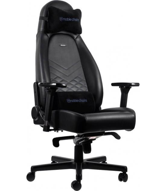 Кресло для геймеров Noblechairs Icon Black/Blue (10441010) - фото 1