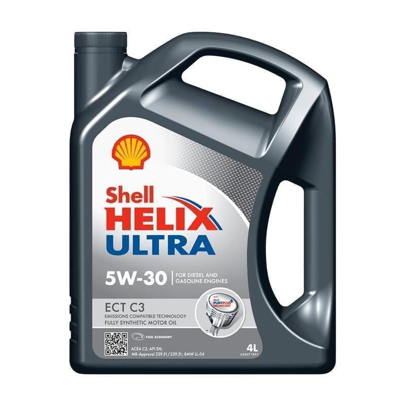 Моторное масло Shell Helix Ultra ECT C3 5W-30 4 л (550042826)