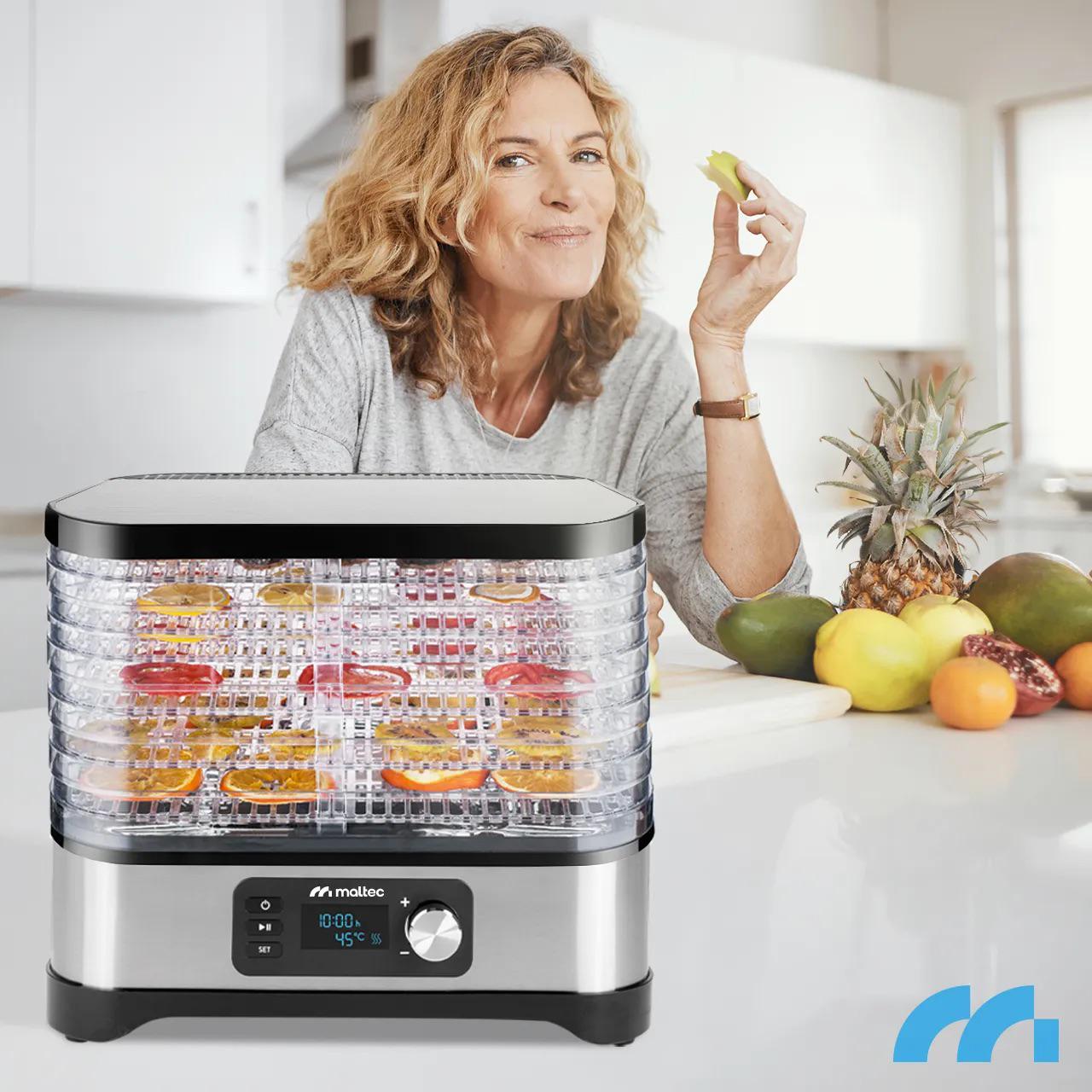 Сушилка электрическая Maltec PerfectDry с регулировкой температуры и таймером 450W 14,4 л (PD450) - фото 2