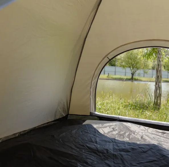 Намет туристичний двомісний 200х200х140 см Армійський зелений (LU-019GR) - фото 5