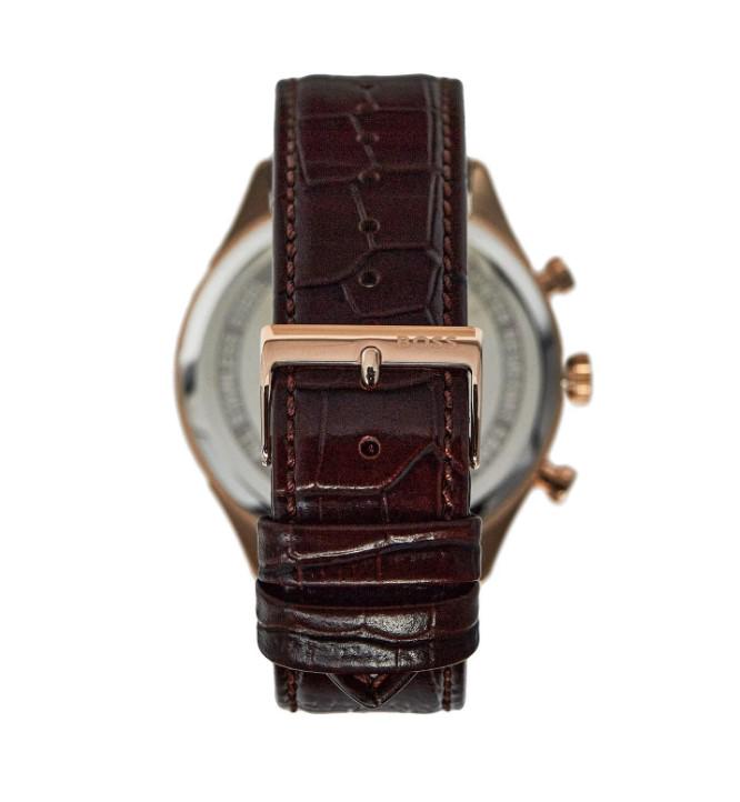 Часы Boss Gregor 1514050 44 мм Коричневый (w18) - фото 3 Часы Boss Gregor 1514050 44 мм Коричневый (w18) - фото 3