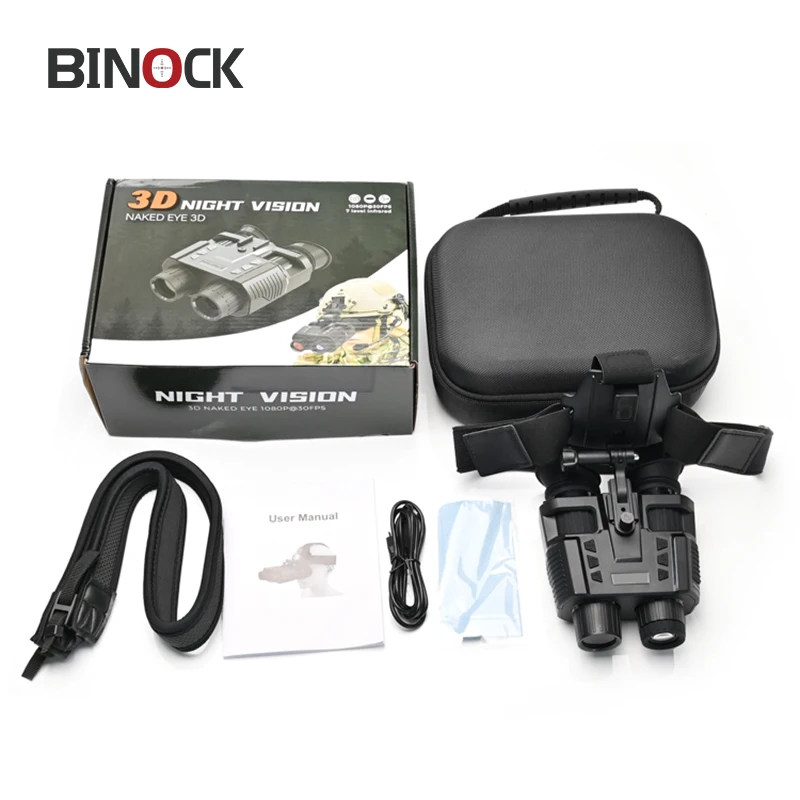 Прибор ночного видения Night Vision Binock NV8000 3D Gen2 с видео и фото до 400 м - фото 11