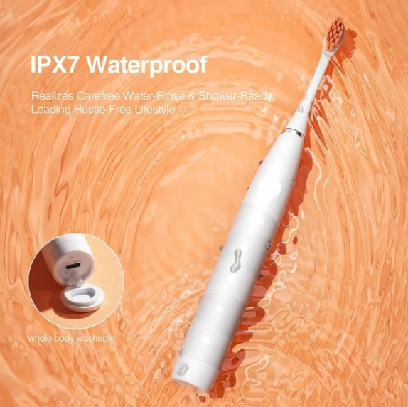 Електрична зубна щітка Oclean Flow Sonic Electric Toothbrush White (722) - фото 9 Електрична зубна щітка Oclean Flow Sonic Electric Toothbrush White (722) - фото 9