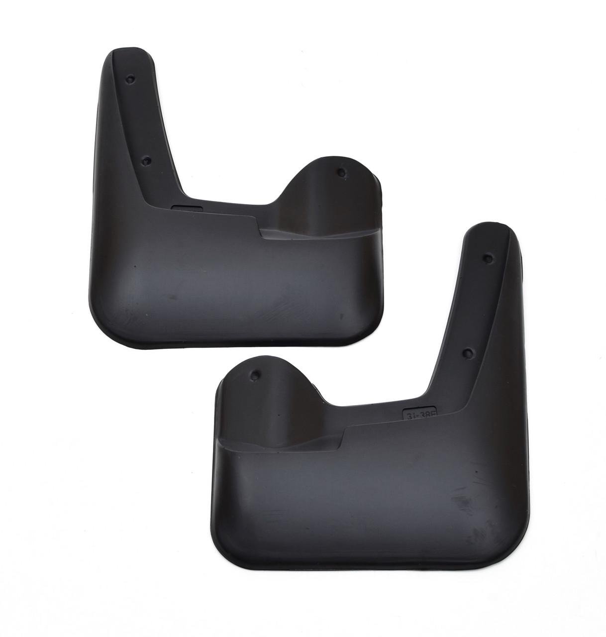 Брызговики автомобильные передние для Hyundai Solaris SD 17- резиновые Черный (NPL-Br-31-38F)