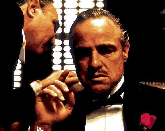 Картина за номерами Brushme Хрещений батько 40x50 см (GX4343) Картина за номерами Brushme Хрещений батько 40x50 см (GX4343)