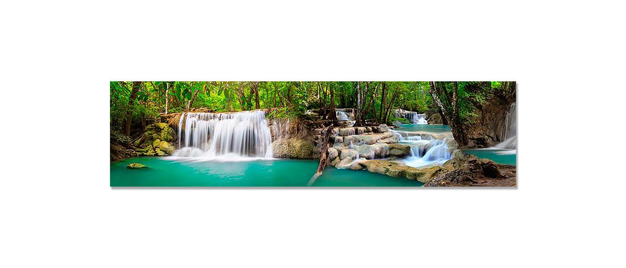 Наклейка виниловая 3D Zatarga Лесной Водопад 650х2500 мм (1271805866)