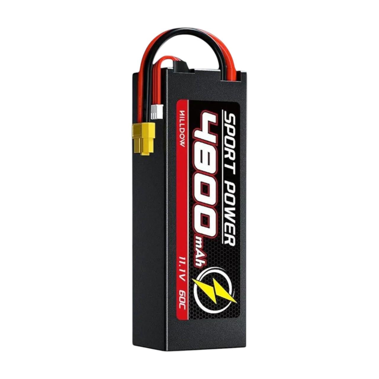 Акумулятор Hilldow 3S LiPo 4800 mAh 11,1 V 80C з роз’ємом XT60 (31563086)
