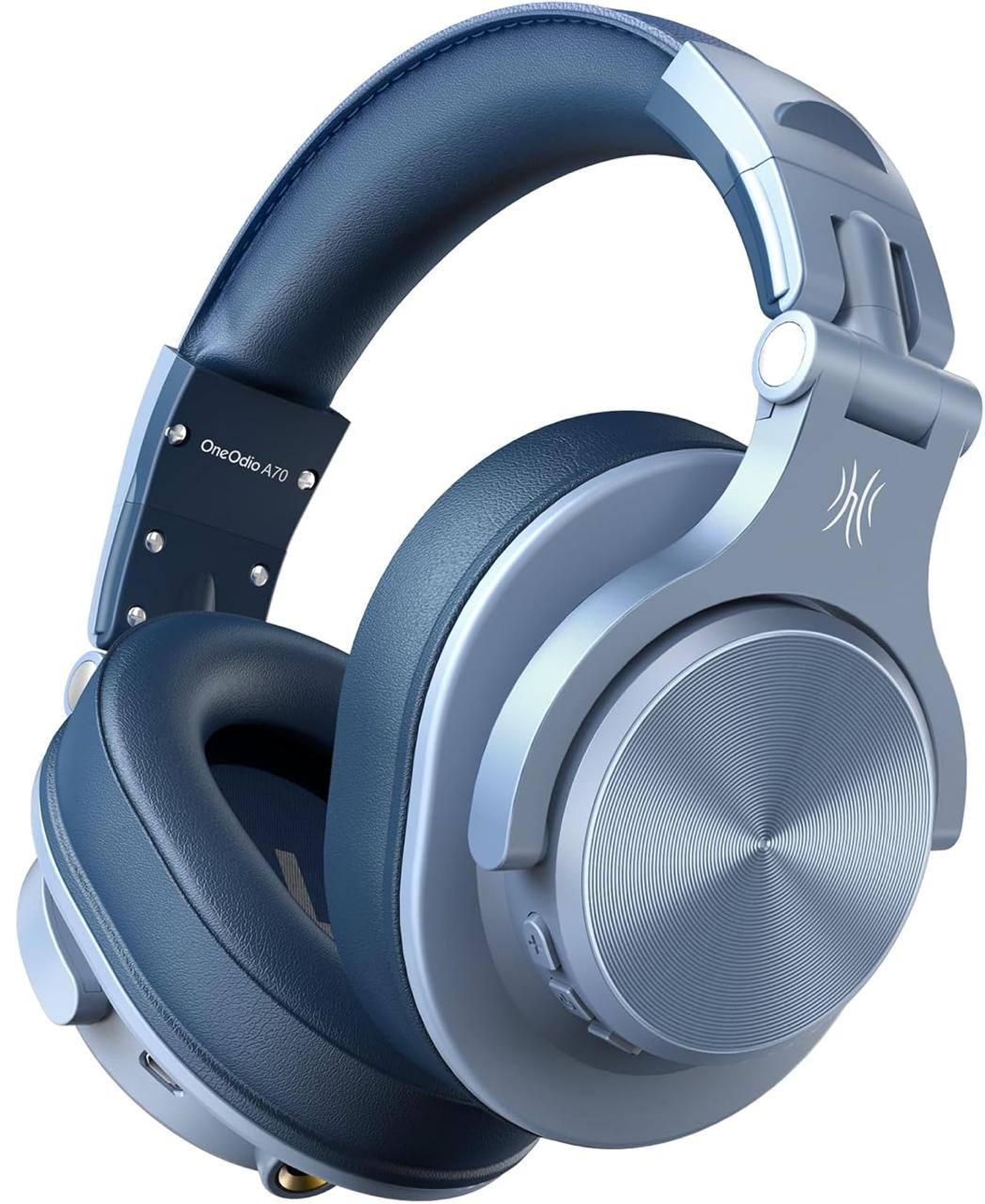 Наушники для диджеев OneOdio A70 беспроводные Bluetooth 5.2 Синий (30469723) Наушники для диджеев OneOdio A70 беспроводные Bluetooth 5.2 Синий (30469723)
