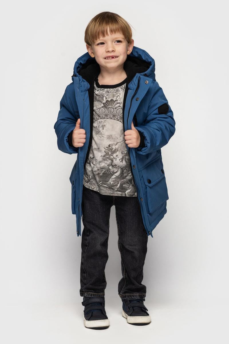 Куртка Cvetkov Ален 116 см Джинсовый (2000000209029)