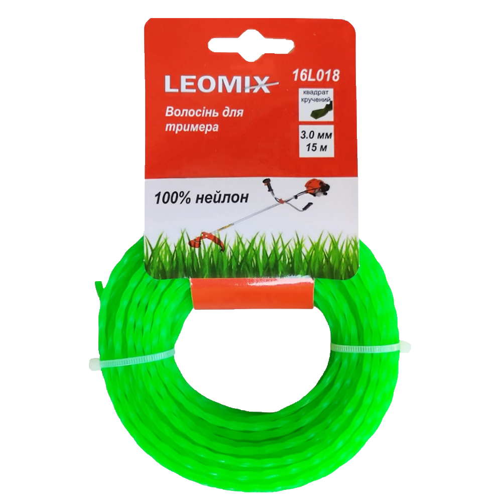 Жилка для триммера витая 3,0 мм 15 м (1790)