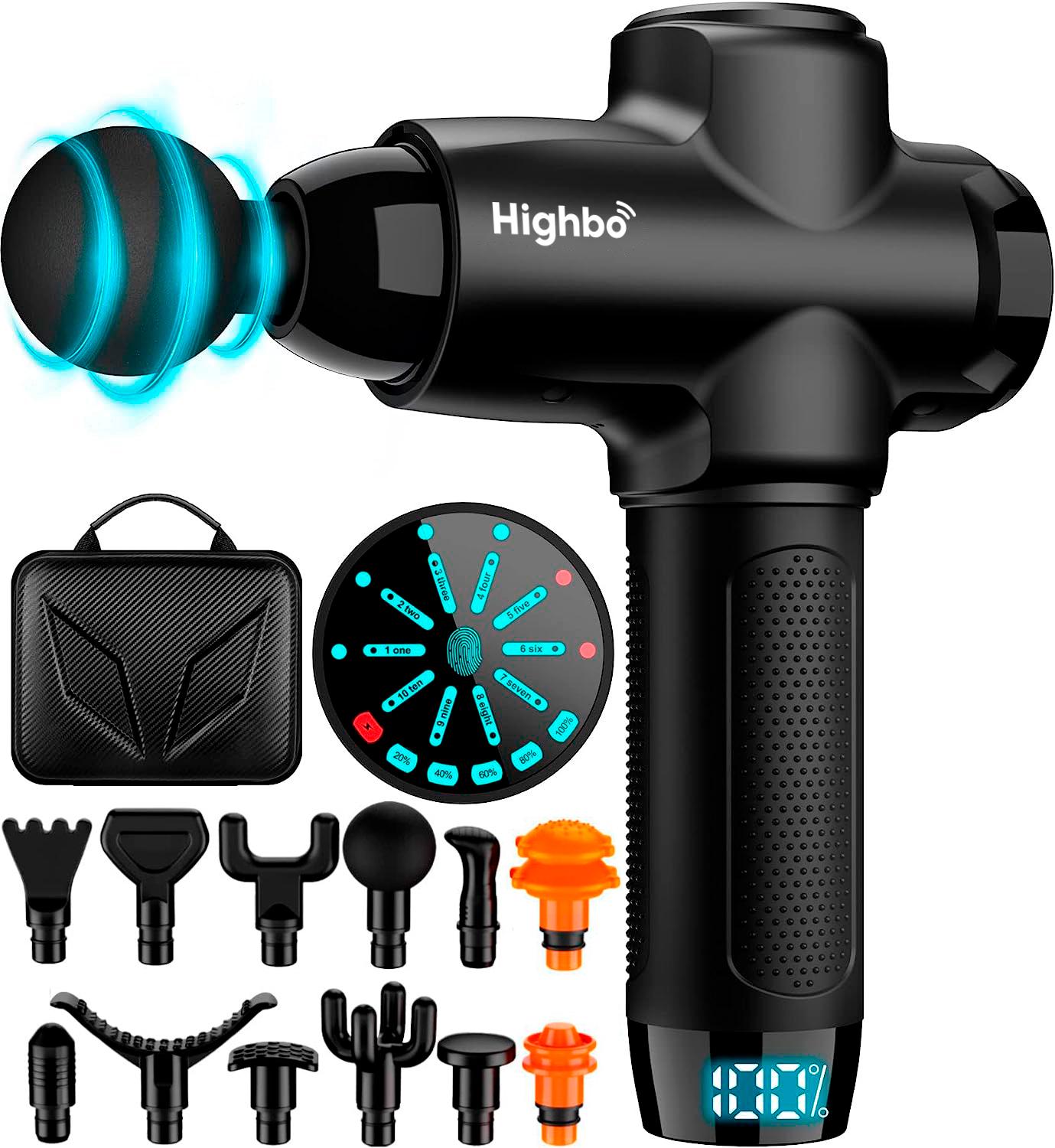 Массажер перкуссионный для тела Highbo XG05 Черный