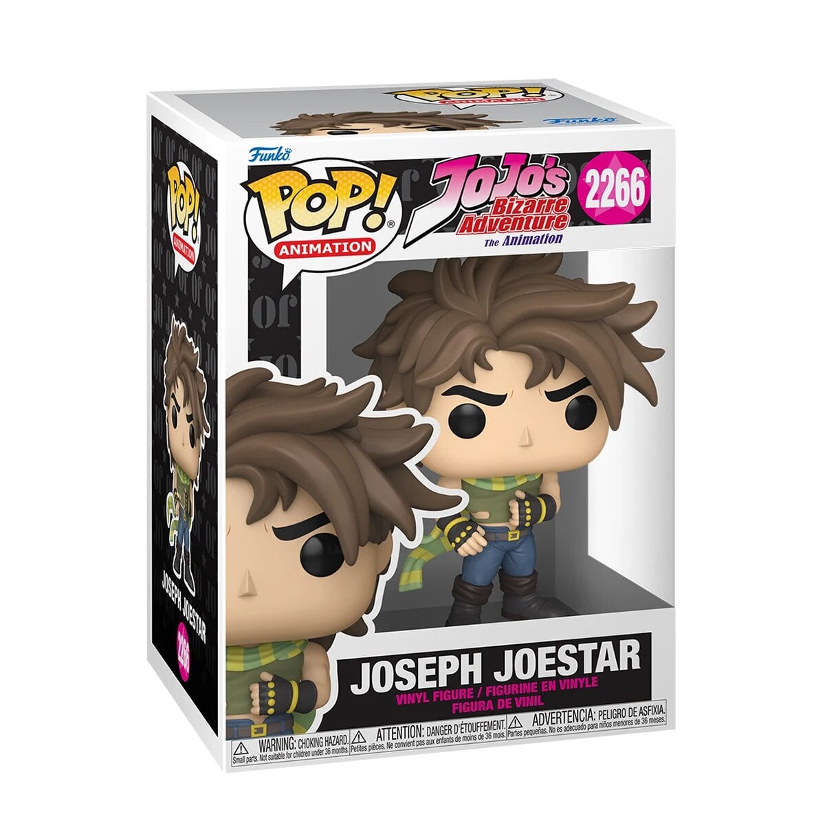 Детская игровая фигурка Funko POP! Джозеф Причудливые приключения ДжоДжо виниловая 9,6 см (90627)