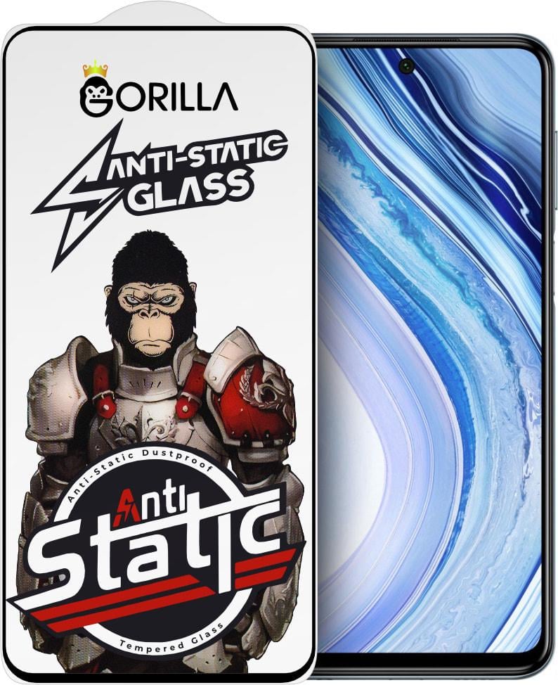 Защитное стекло Gorilla Anti-Static Xiaomi Redmi Note 9S / Note 9 Pro (35931)