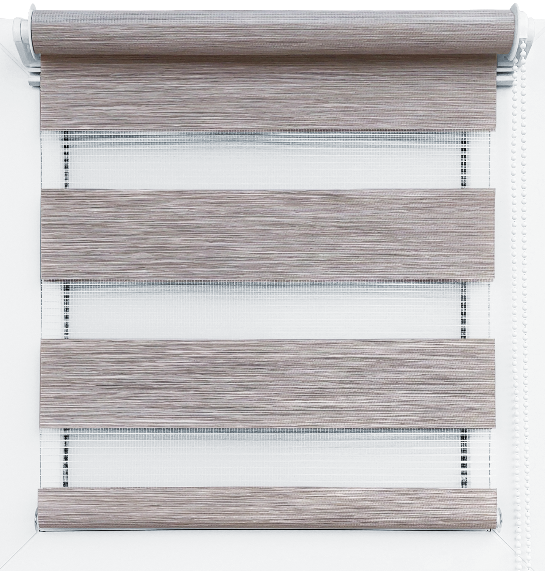 Ролета день-ночь Bigimot 66x150 см Бежевый (N 208-150-66) - фото 1 Ролета день-ночь Bigimot 66x150 см Бежевый (N 208-150-66) - фото 1