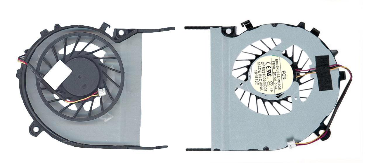 Кулер для ноутбука Toshiba Satellite C800 VER-2 5V 0.5A 3-pin FCN