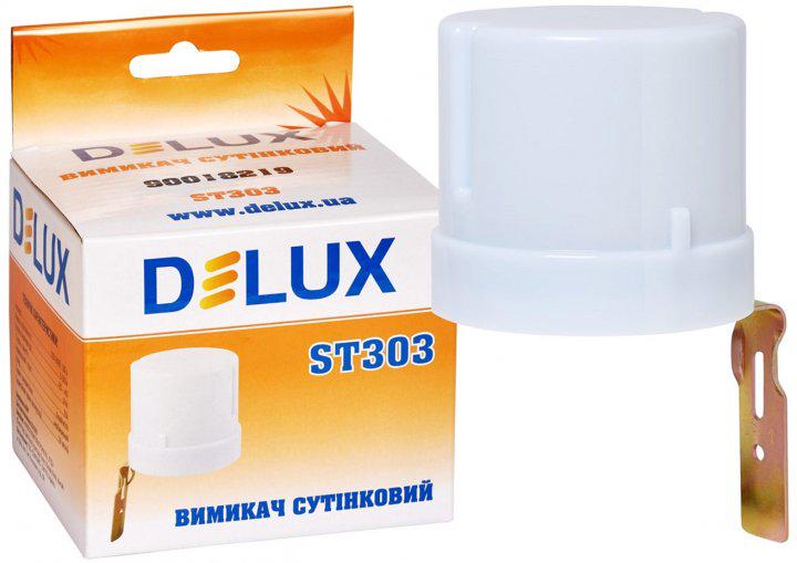 Реле сумеречное Delux ST303 25А White (90018219)