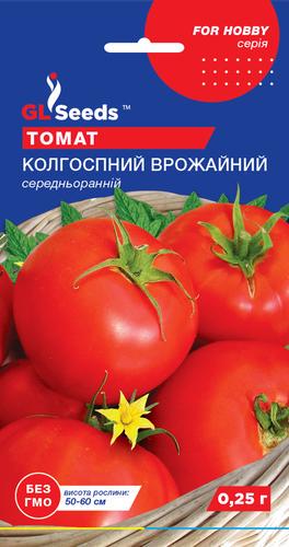 Семена Томат GL Seeds Колхозный урожайный 0,25 г (321)