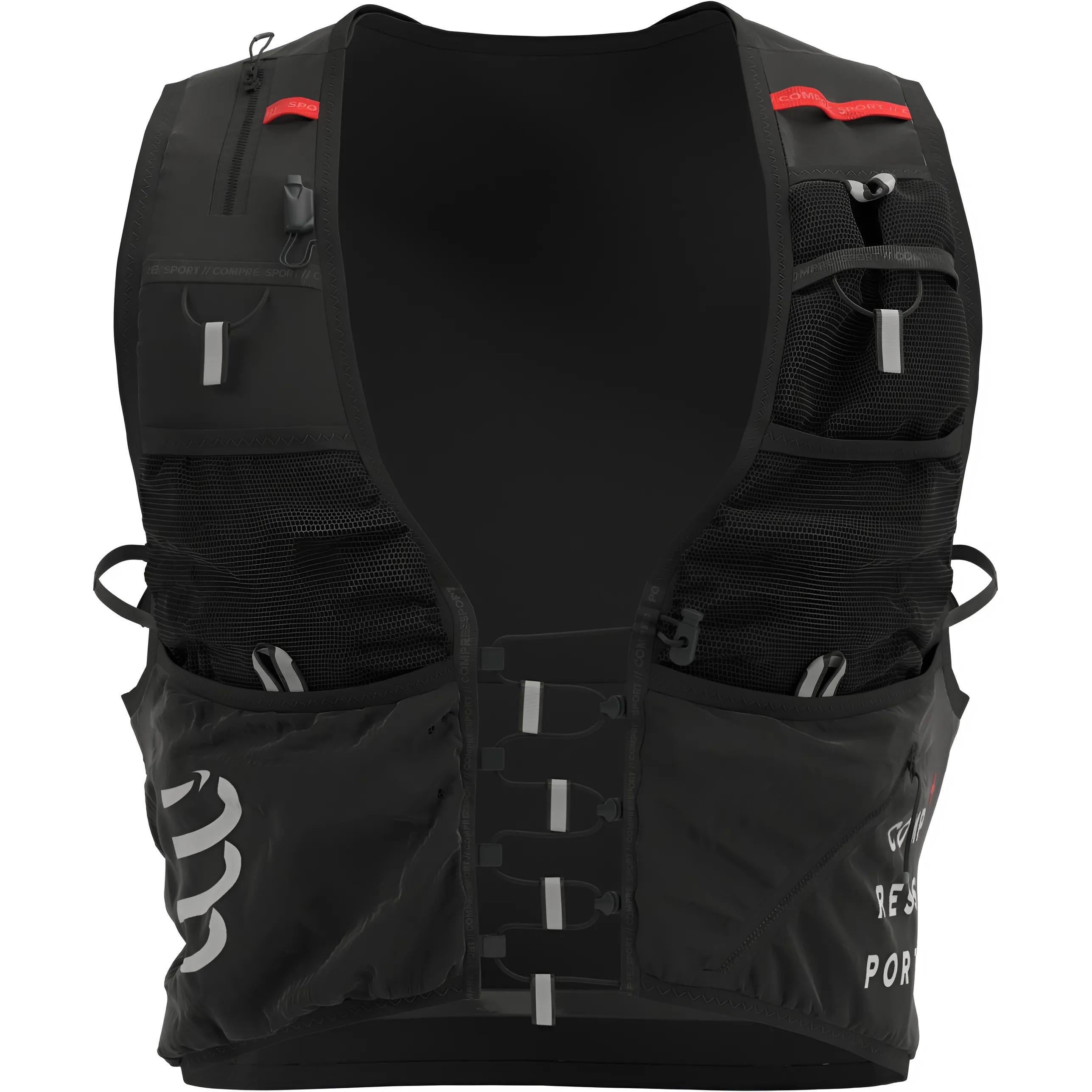 Рюкзак беговой Compressport Ultrun Evo 10 Pack 2025 M Черный (XBPU6069000M)