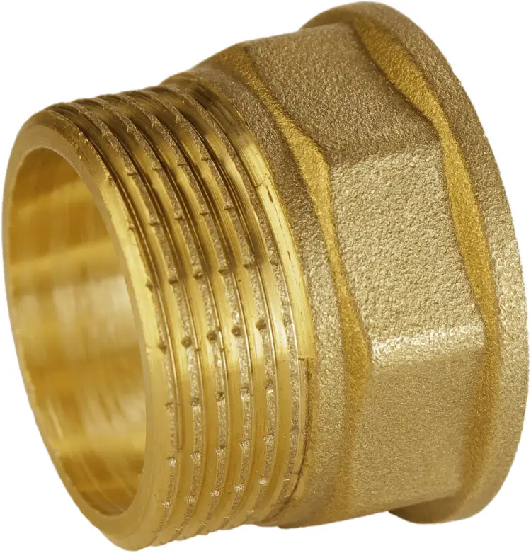 Перехідник латунний VA А0635А 1" 1/4″ВР х 1" 1/4″ЗР штампований (GSR-000026561) Перехідник латунний VA А0635А 1" 1/4″ВР х 1" 1/4″ЗР штампований (GSR-000026561)