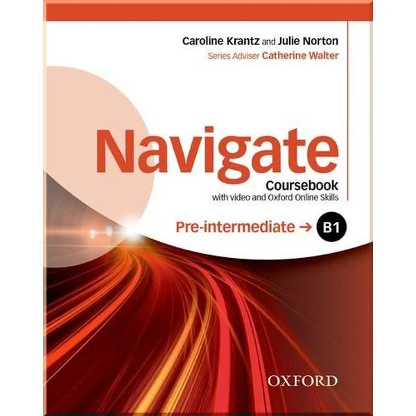 Підручник Navigate Pre-Intermediate Coursebook with DVD and Online Skills