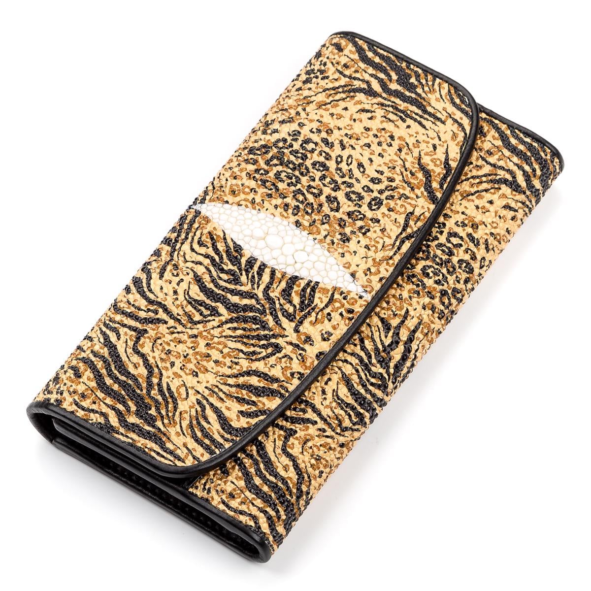 Кошелек женский Stingray leather 18111 кожа Разноцветный