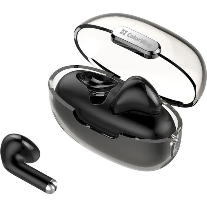 Наушники беспроводные ColorWay Slim TWS-2 True Wireless Bluetooth 5.3 Black (CW-TWS2BK)