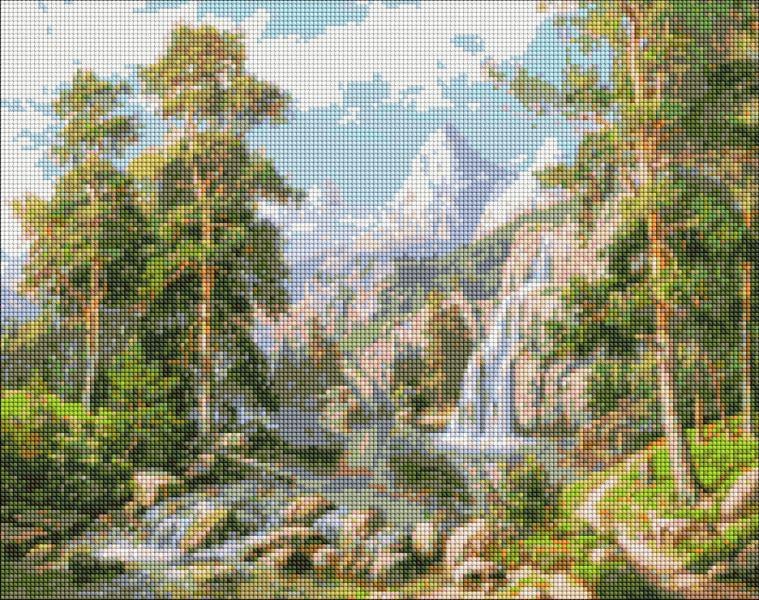 Алмазная мозаика Водопад