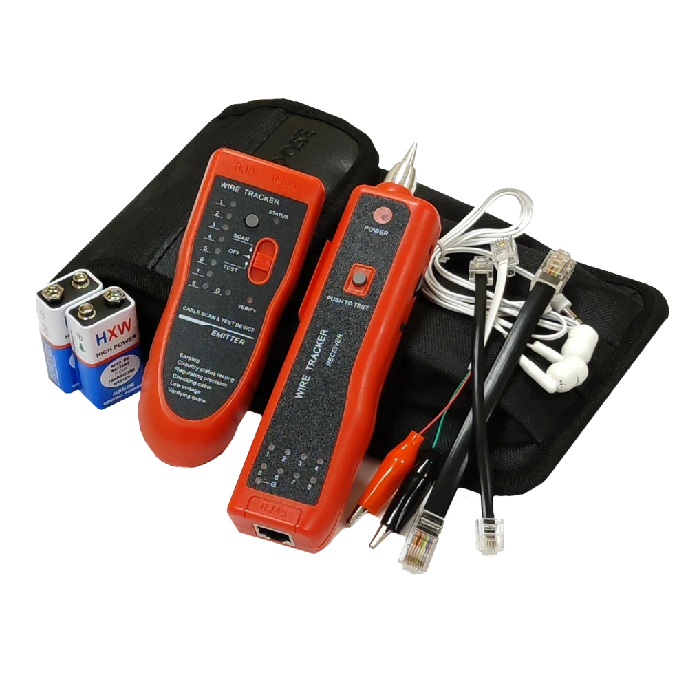 Тестер кабельний генератор тону RJ45 RJ12 (2983439050) Тестер кабельний генератор тону RJ45 RJ12 (2983439050)