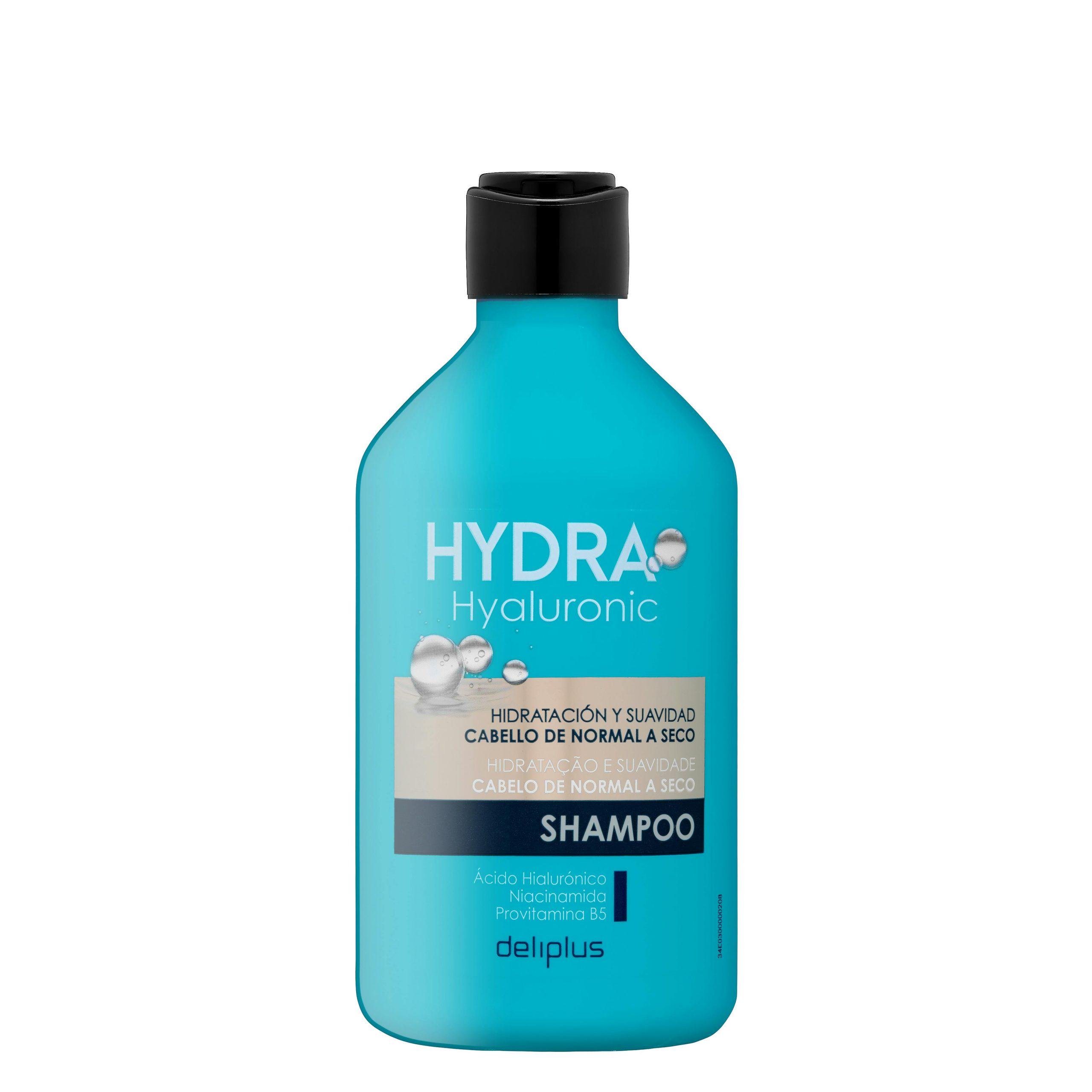 Шампунь Deliplus Hydra Hyaluronic Hydra Hyaluronic з гіалуроновою кислотою для нормального та сухого волосся 400 мл