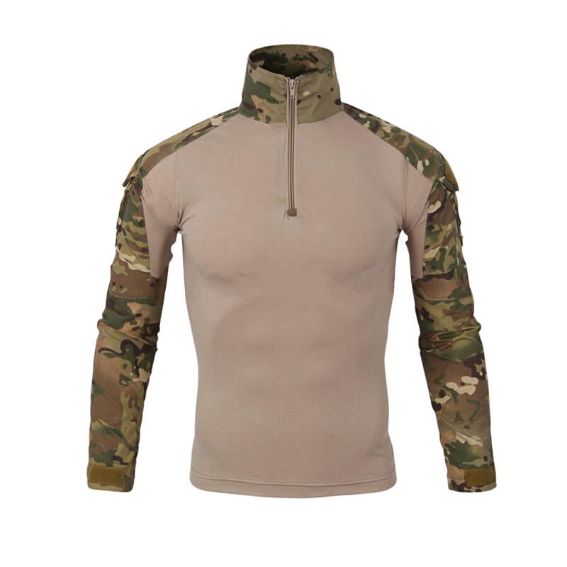 Рубашка Lesko A655 Camouflage 3XL р. 40