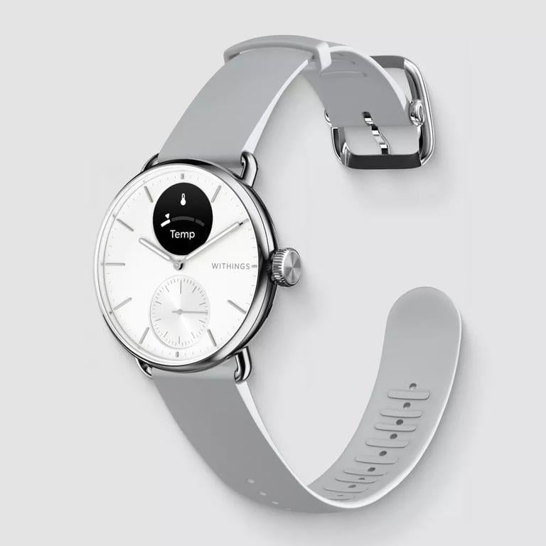 Смарт-годинник Withings ScanWatch 2 38 мм Steel Silver (613277)