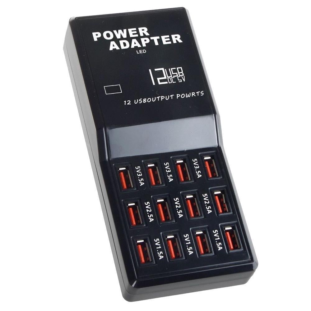 Зарядное устройство умный 12-портовый USB для мобильного телефона 5V3A быстрая зарядка для смартфонов