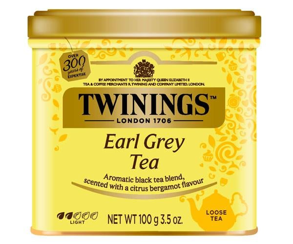 Чай чорний Twinings Ерл Грей 100 г залізна банка (twn1003)