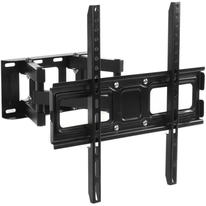 Кронштейн настенный Walfix R-414B для ТВ 26-55" до 35 кг VESA 400x400 Black (36944221)