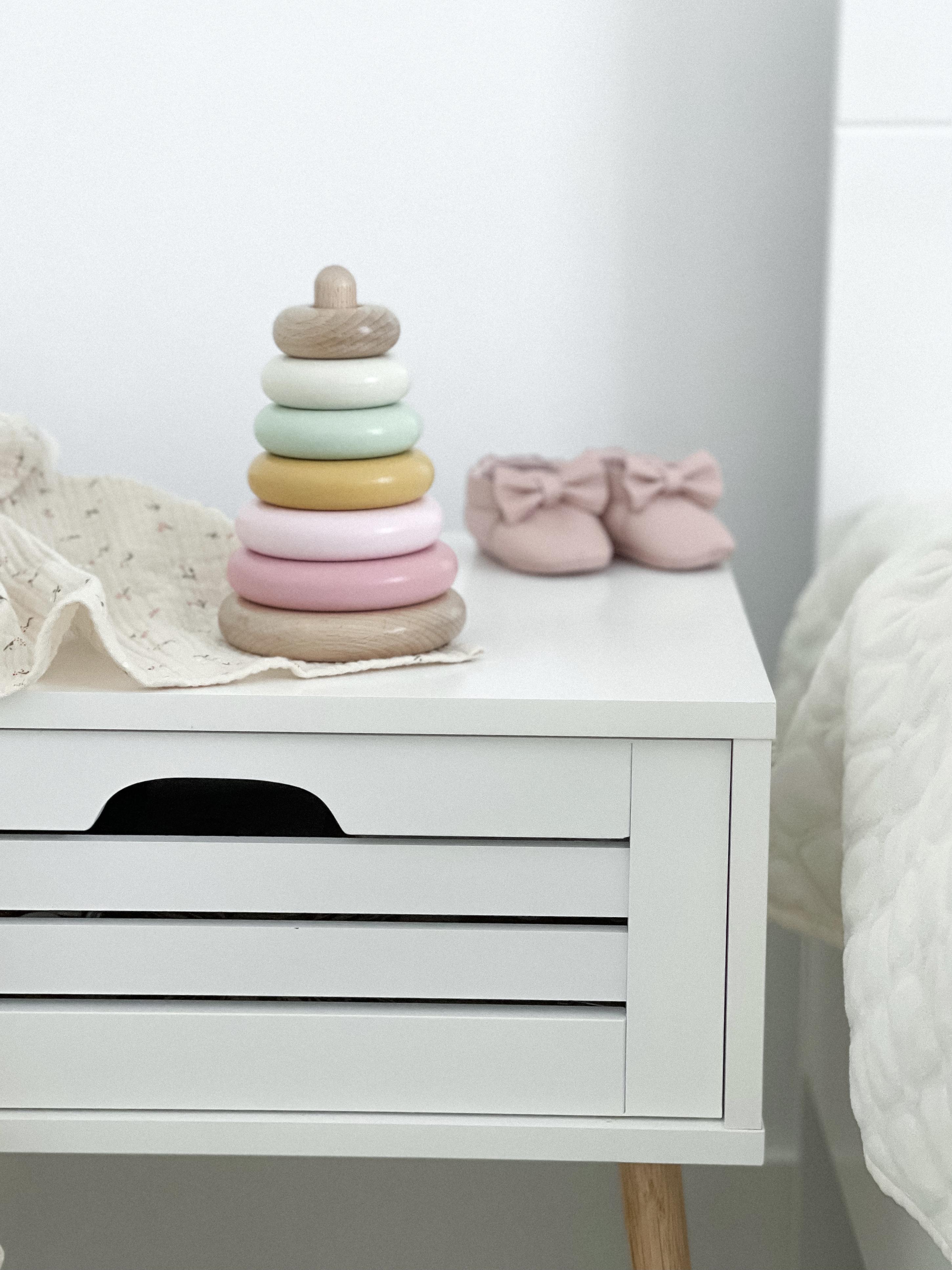 Дерев'яна піраміда Just Kids Fancy pink (10069) - фото 5 Дерев'яна піраміда Just Kids Fancy pink (10069) - фото 5