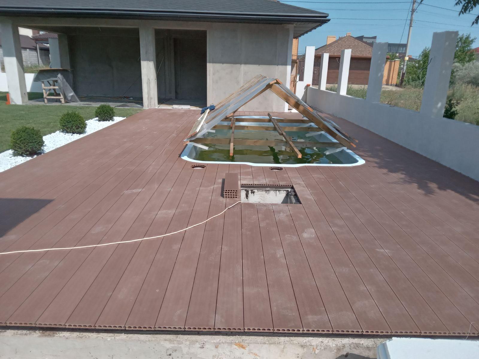 Терасна дошка POLYROOT Series M 3D структура деревини 140x21x2400 мм Chocolate (12491598) - фото 4