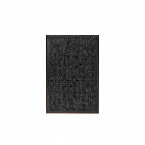 Коврик придверный уличный противоскользящий 3D сетка 60x90 см Черный