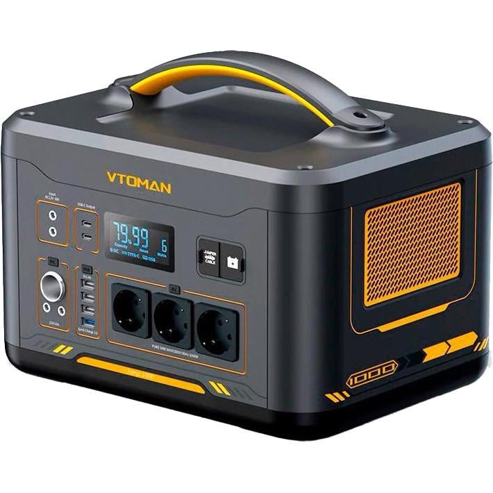 Зарядная станция VTOMAN Jump 1000 LiFePo4 1408 Вт/ч 1000W 2000W Peak