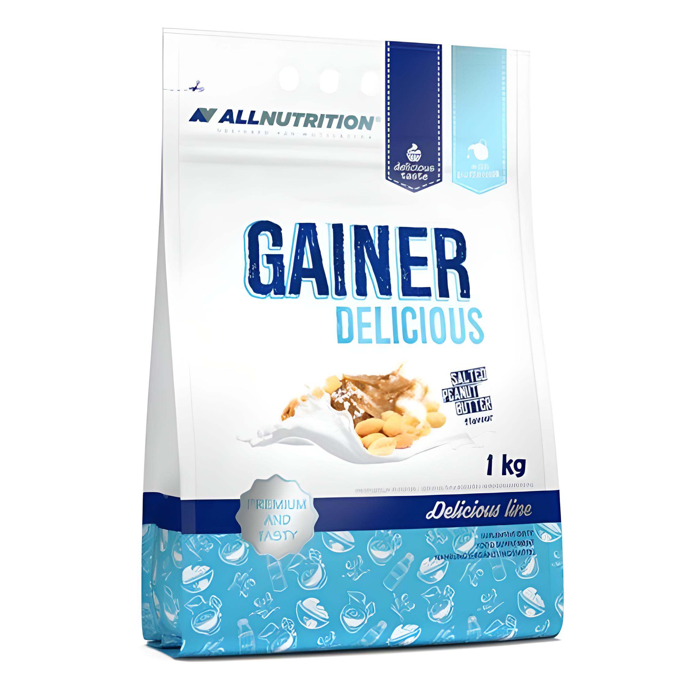 Гейнер All Nutrition Gainer Delicious 1000 г 10 порций Salted Peanut Butter