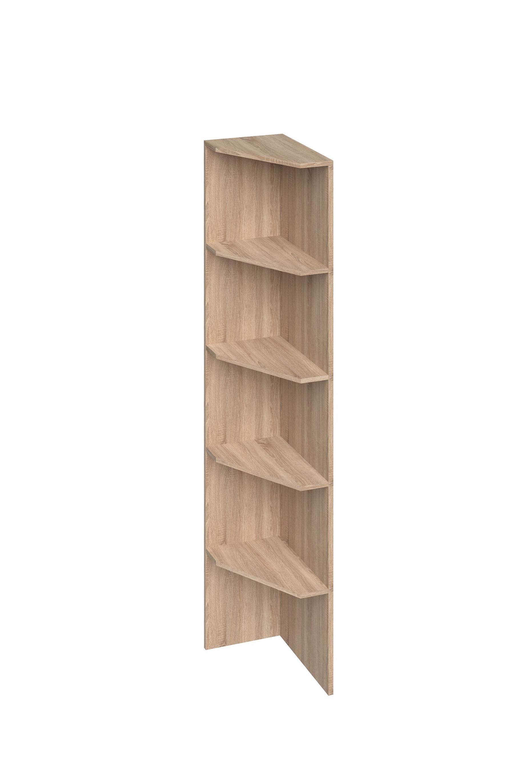 Консоль угловая для шкафов SENAM E-Line 2100x300x600 мм ДСП 16 мм левая (КЗ.2.21.60.3.16.Л)