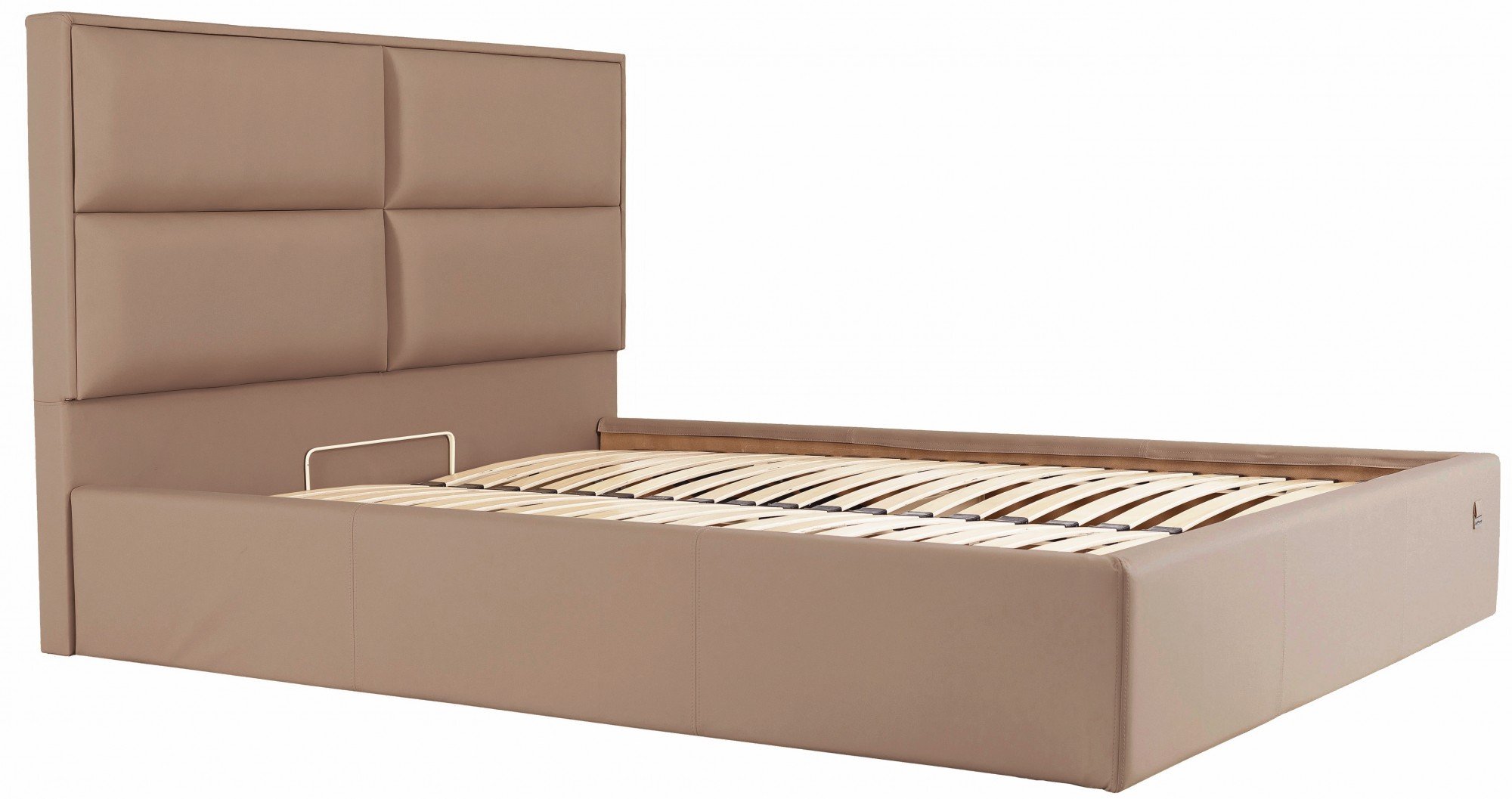 Кровать Richman Шеффилд Флай 2213 с подъемным механизмом и нишей для белья 120х200 см Светло-коричневый (rich01327)