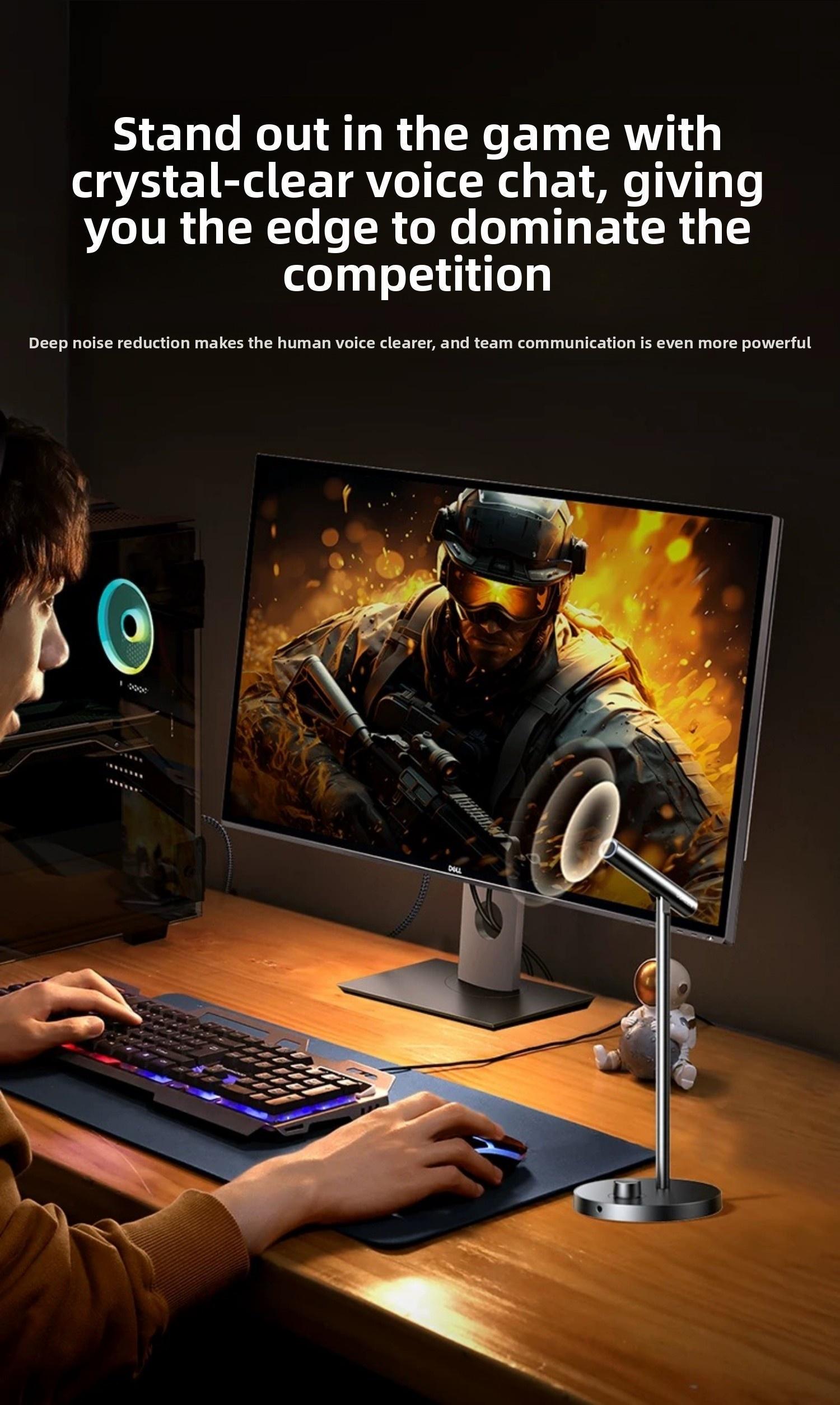 Мікрофон настільний Ugreen 2.4G 360° 8 годин (35344) - фото 3