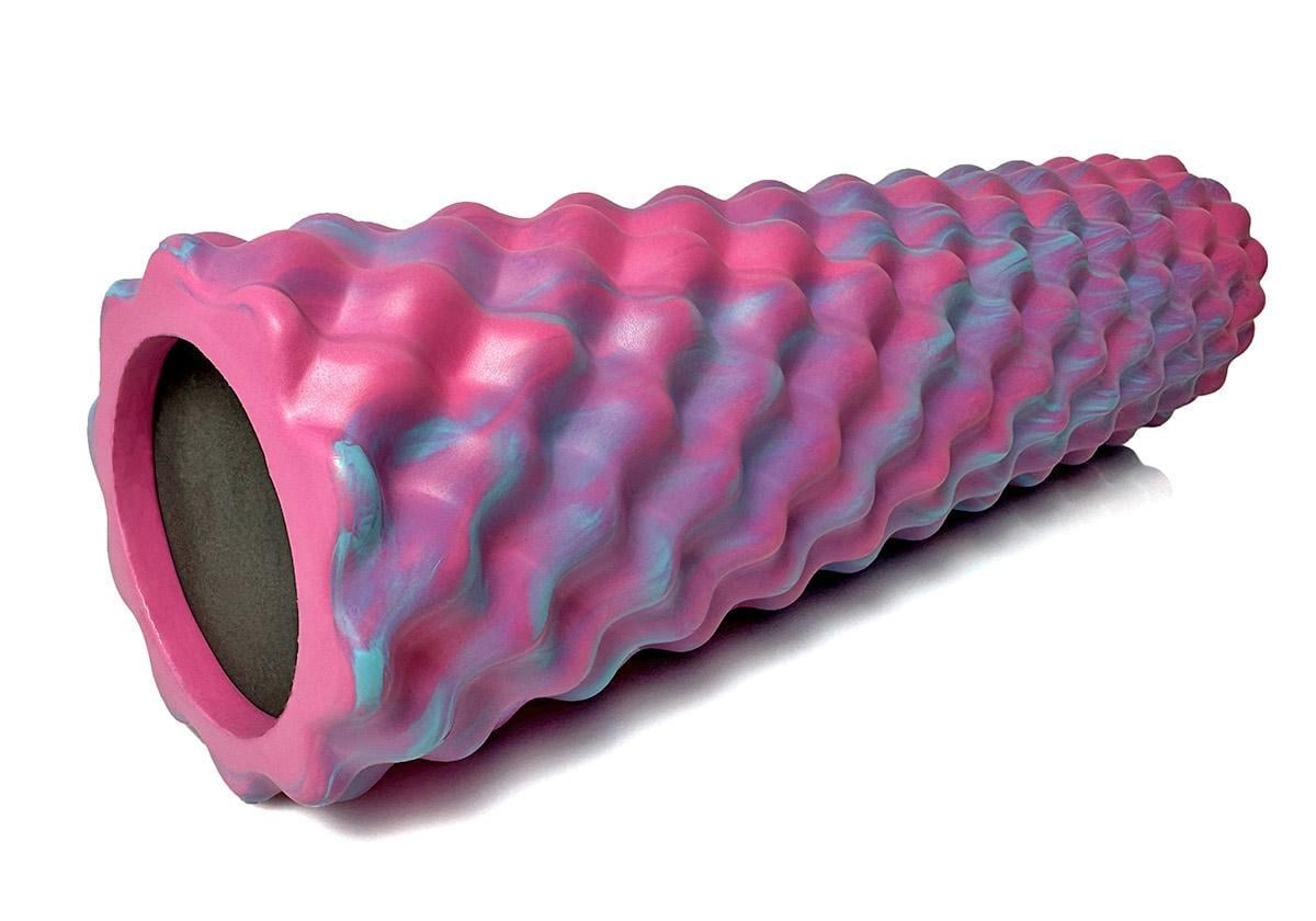 Масажний ролик EasyFit Bubbles 45 см Рожевий/Блакитний (EF-3341-1-P) Масажний ролик EasyFit Bubbles 45 см Рожевий/Блакитний (EF-3341-1-P)