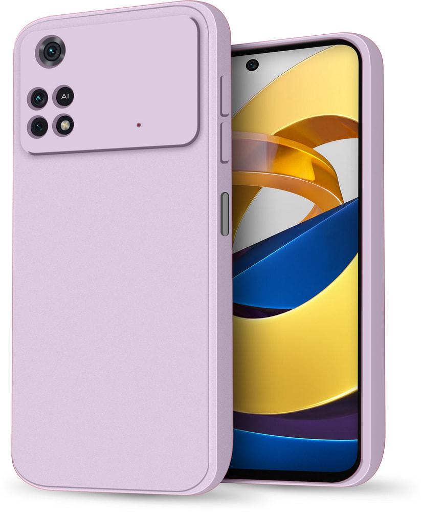 Силиконовый чехол HardCorner для Xiaomi Poco M4 Pro 4G Lilac (33891-3B)