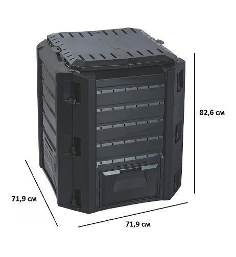 Компостер садовий Prosperplast COMPOGREEN 380 л (IKL380C) - фото 2