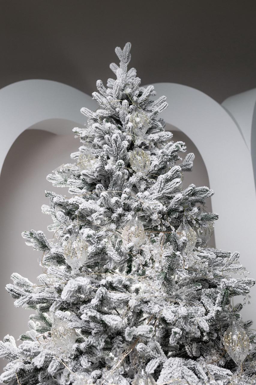 Ялинка штучна лита Міранда засніжена для дому та офісу 2,1 м (28398951) - фото 5 Ялинка штучна лита Міранда засніжена для дому та офісу 2,1 м (28398951) - фото 5