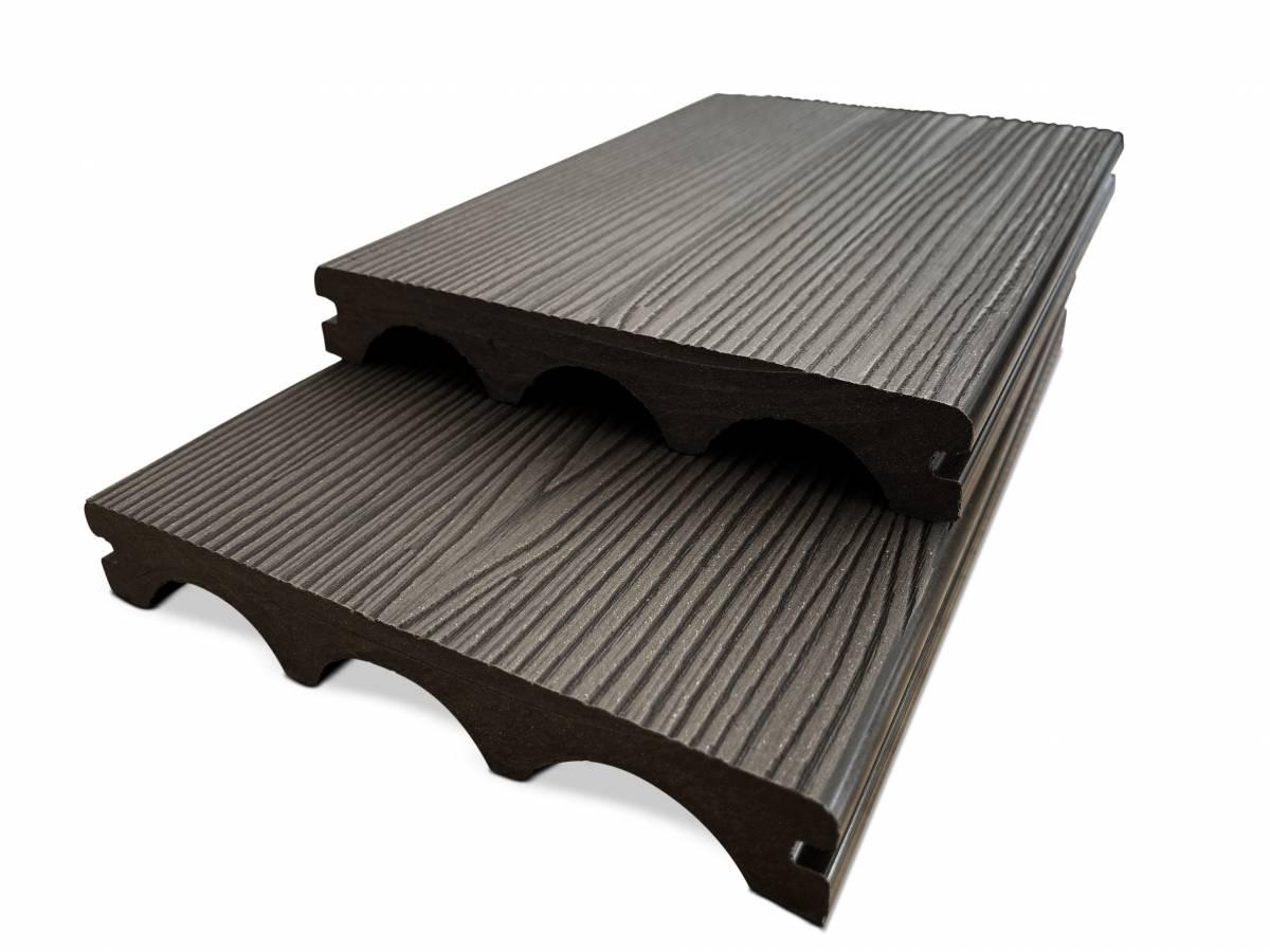 Террасная доска Renwood Terrace 3D Massive 150х23х2200 мм Nero teak - фото 4